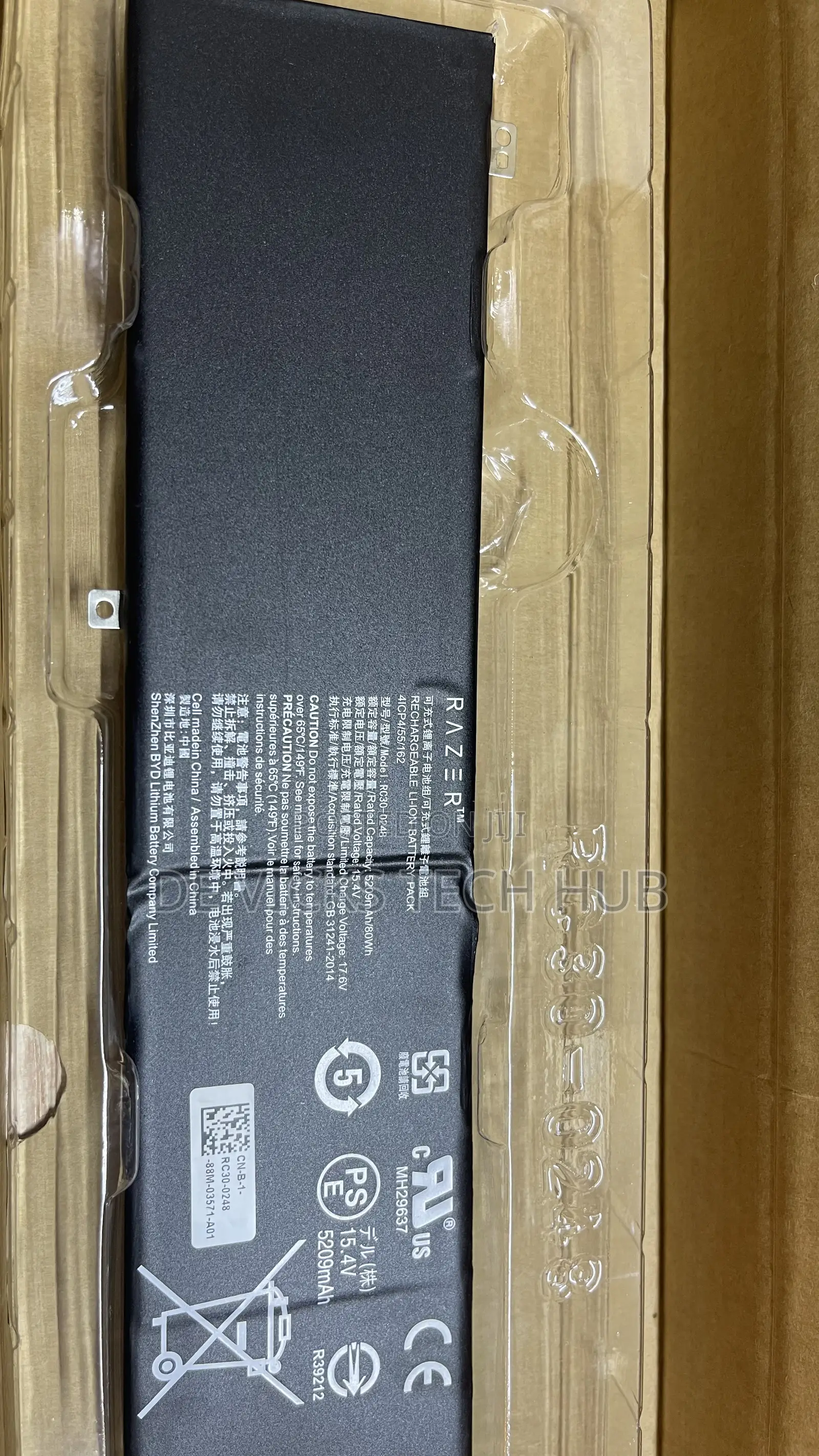 Original Razer Battery, Razer Blade 15 Battery, Rc30-0248