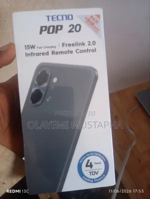 New Tecno Pop 20 64 GB Blue