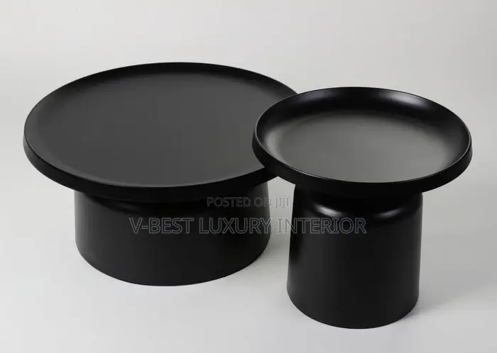 Dual Round Coffee Table Set