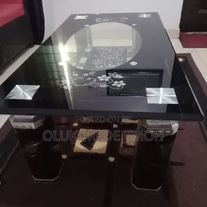 Neat Used Glass Central Table