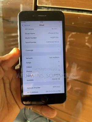 Apple iPhone 8 Plus 256 GB Black