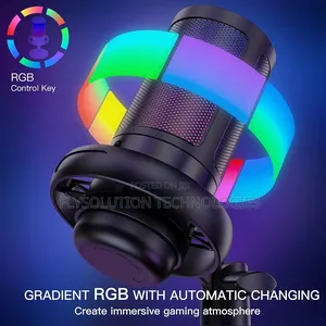 Usb Condenser Desktop Microphone for Pc Gaming Podcast Streaming