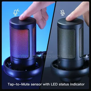 Usb Condenser Desktop Microphone for Pc Gaming Podcast Streaming
