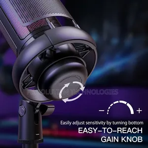 Usb Condenser Desktop Microphone for Pc Gaming Podcast Streaming
