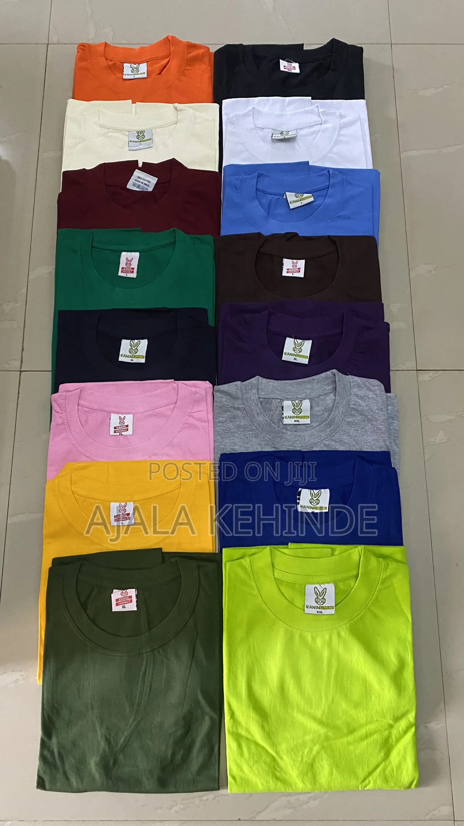 Unisex Plain Tees