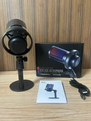 Me6s Usb RGB Gaming Podcast Condenser Microphone