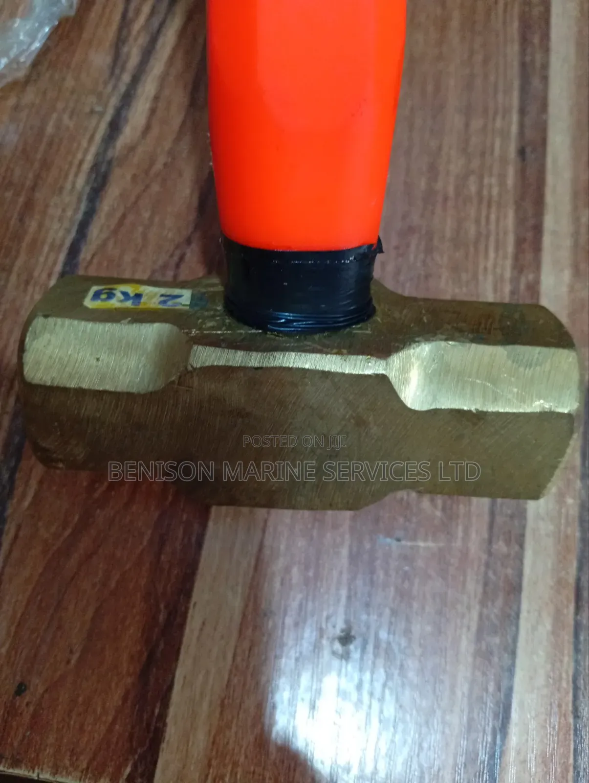 Complete 2kg Brass Hammer (Non-Spark)
