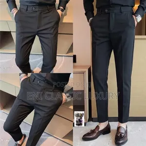 Top Quality Luxury Men's Cargo Pants Trousers Well Banded
