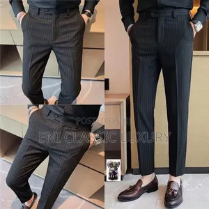 Top Quality Luxury Men's Cargo Pants Trousers Well Banded