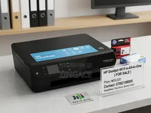 Hp Deskjet Ink Advantage 4515 E-All-in-One Printer.