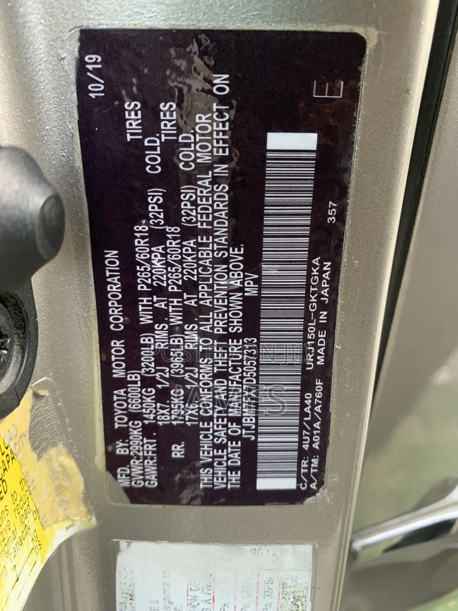 Lexus GX 460 Luxury 2019 Red