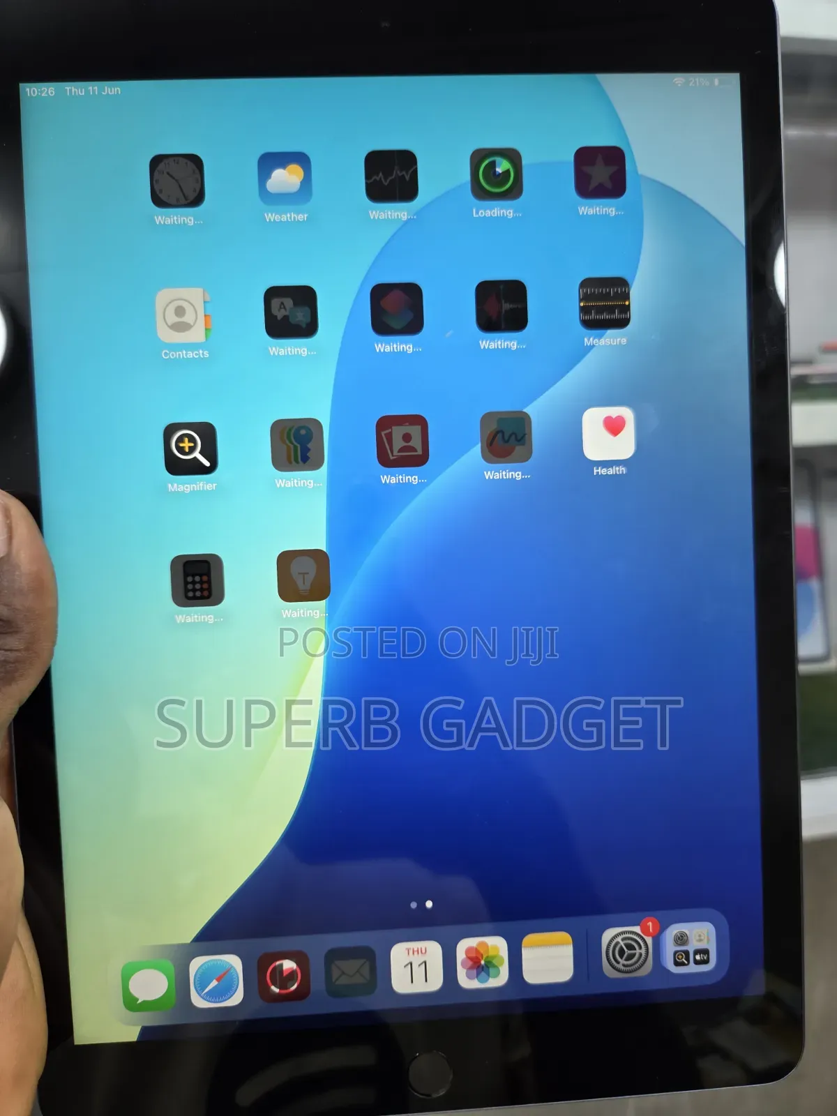 Apple iPad 10.2 (2021) 64 GB Black