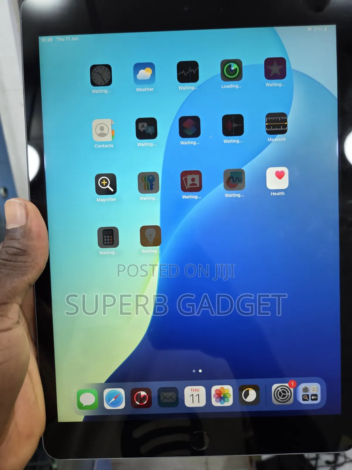 Apple iPad 10.2 (2021) 64 GB Black