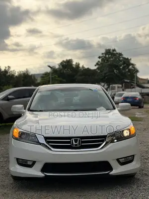 Honda Accord EX-L V-6 4dr Sedan w/Navigation (3.5L 6cyl 6A) 2014 White