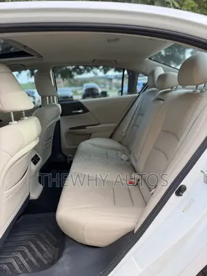Honda Accord EX-L V-6 4dr Sedan w/Navigation (3.5L 6cyl 6A) 2014 White