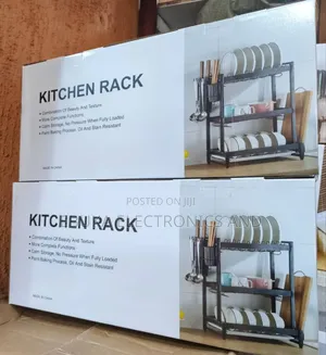 3-Layer Strong Iron Kitchen/Dish RackIs Available Now