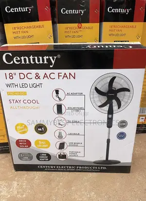 Century 18inches Ac/Dc Fan With Led Light