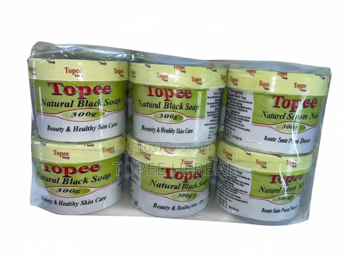 Topee Herbal Black Soap "Plastic"