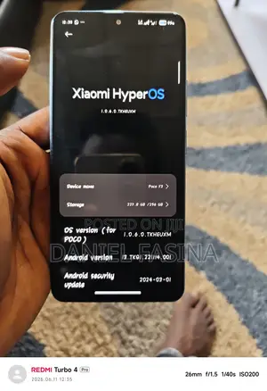 Xiaomi Poco F3 256 GB Blue