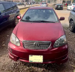 Toyota Corolla S 2007 Red