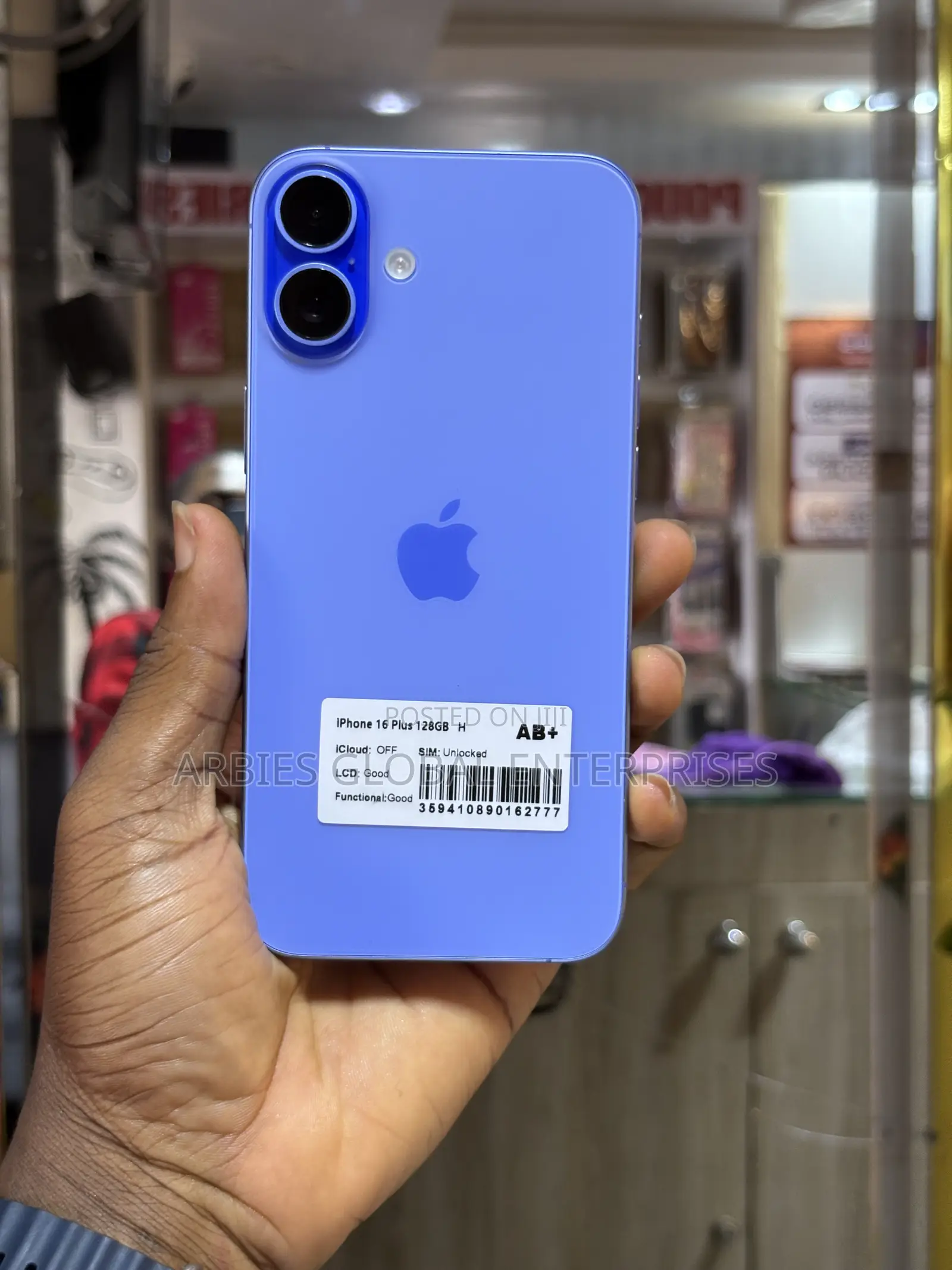 Apple iPhone 16 Plus 128 GB Blue
