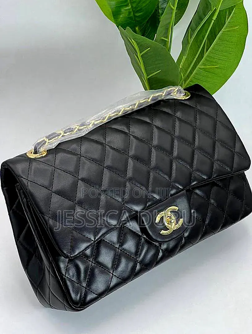 30cm Double Flap Channel Bag