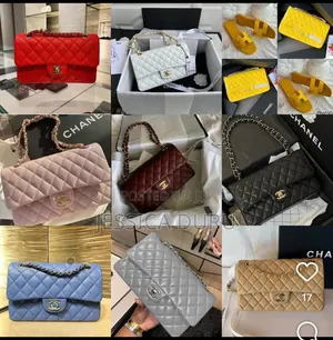 30cm Double Flap Channel Bag