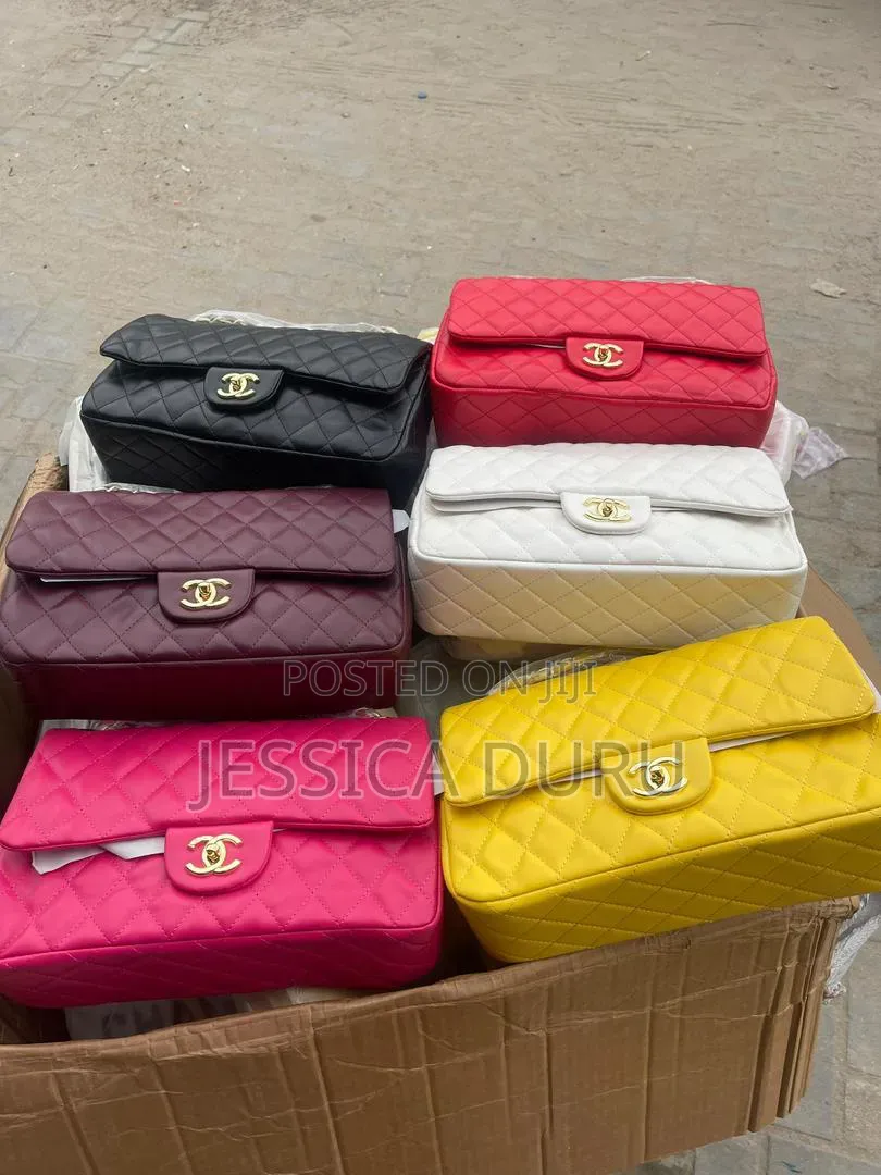 30cm Double Flap Channel Bag
