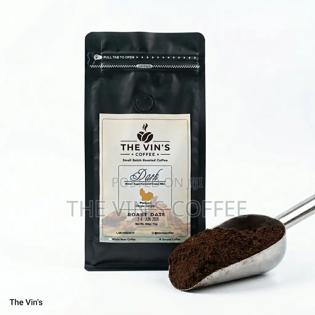 The Vin's Coffee Dark Roasted Coffee Bean/Ground