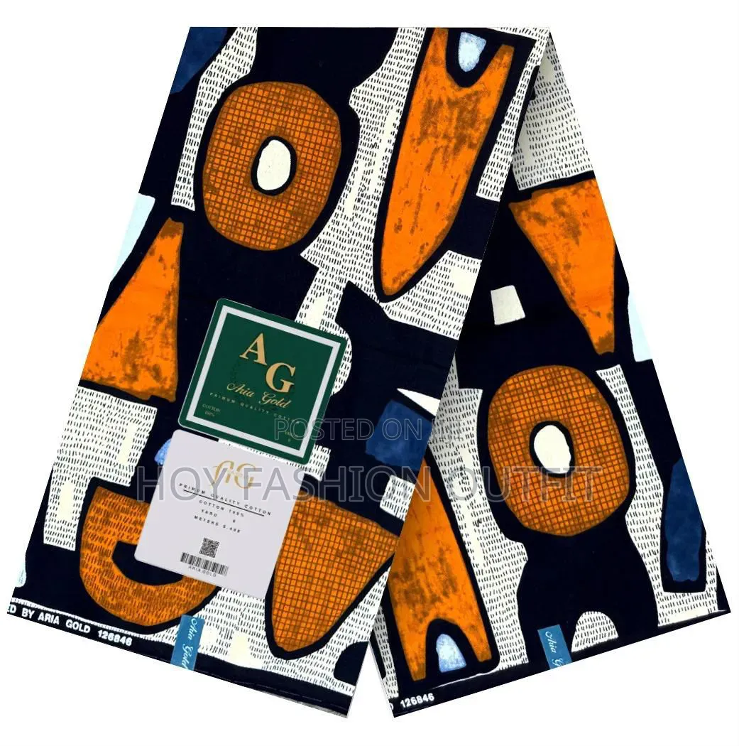 100% Cotton Ankara Fabric