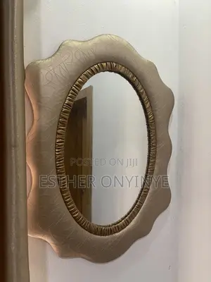 Gold Colored Fancy Decorative Mirror