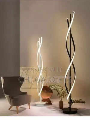 Spiral Led Floor Lamp or Helix Floor Lamp