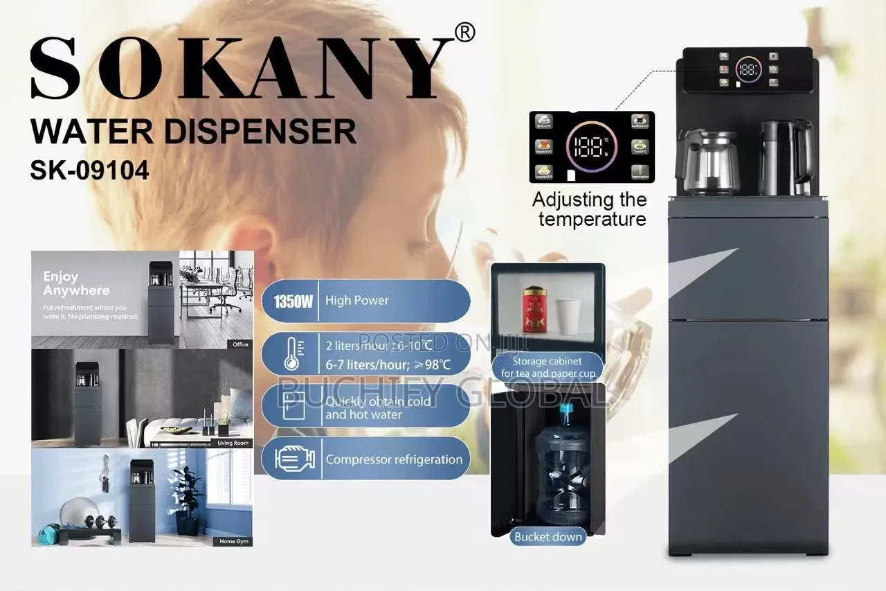 Sokany Water Dispenser Hot/Cold.