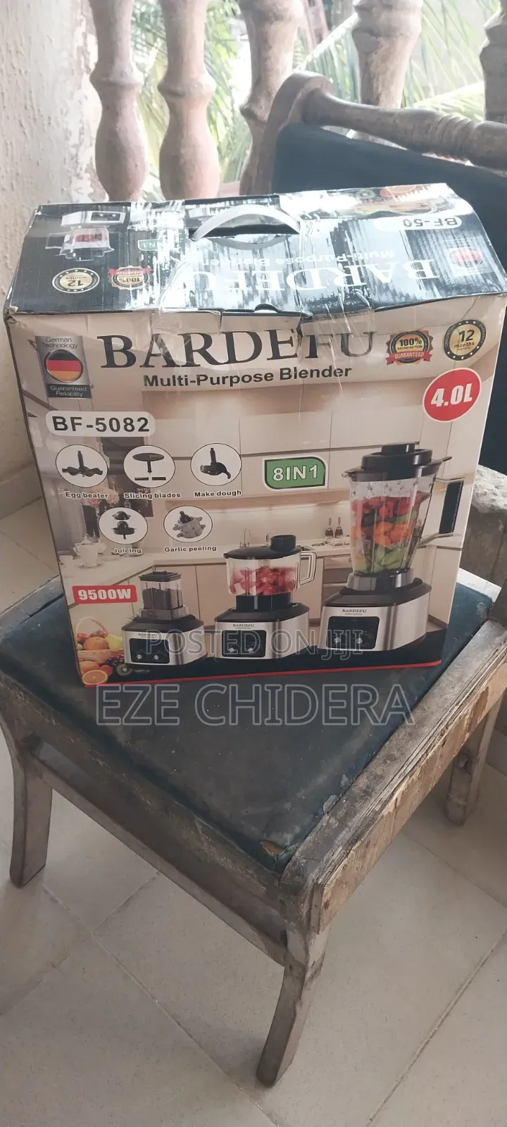 8 in 1 Bardefu Blender