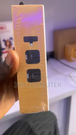  Dual Noise Cancelling Wireless Microphone 2 in 1 Receiver