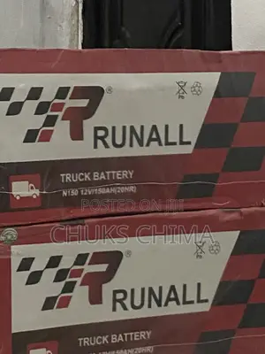 150amph Runall Battery for Truck and Trailer.