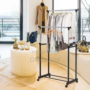30kg Double-Pole Telescopic Cloth Rack