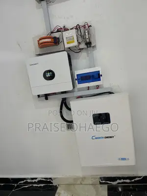 Growatt 6kva 48v Hybrid Inverter Cworth 10kw 48v Lithium Battery