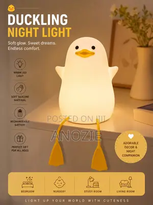 Duckling Night Light – Soft Glow, Sweet Dreams