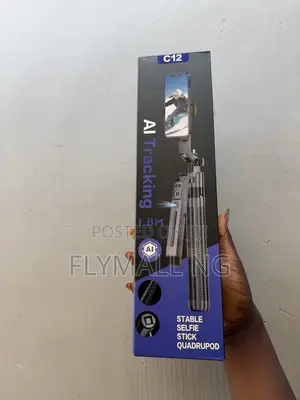C12 Superb Ai Face Tracking Tripod Selfie Stick