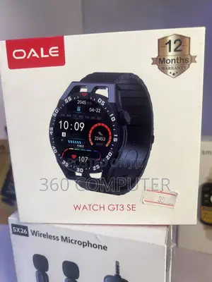 Oale Gt3 Se Smart Watch Round Dial Fitness Tracker