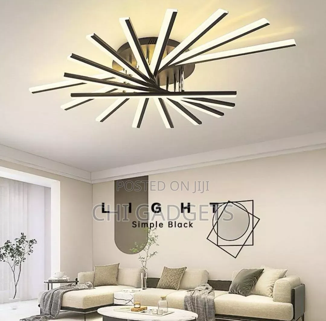 Spiral Fireworks Led Ceiling Light