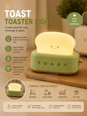 Toast Toaster Night Light