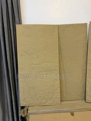 Premium Beige Pu Stone Wall Panels - Luxury Tv Background Cladding