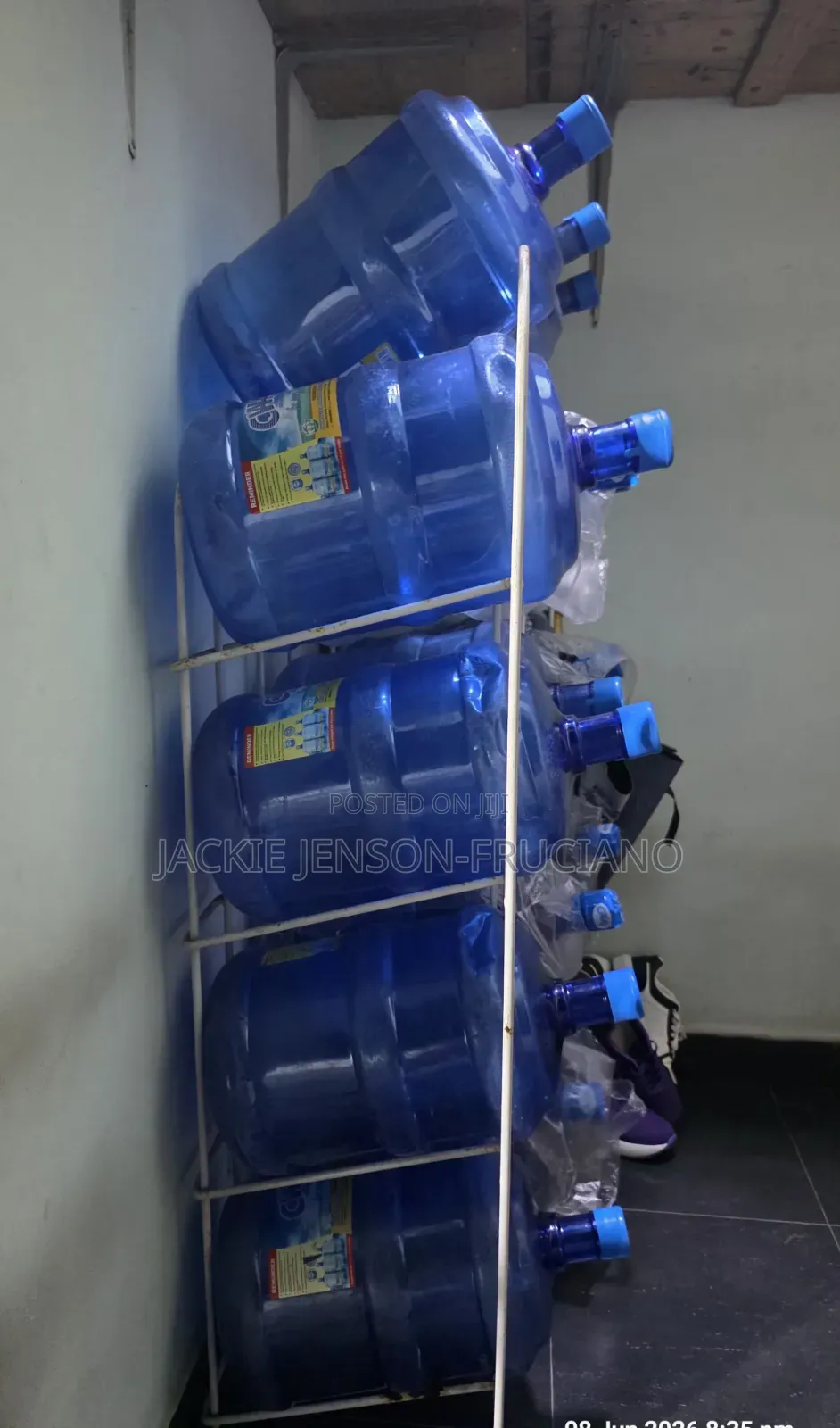 Cway Refill Bottles And Storage Rack