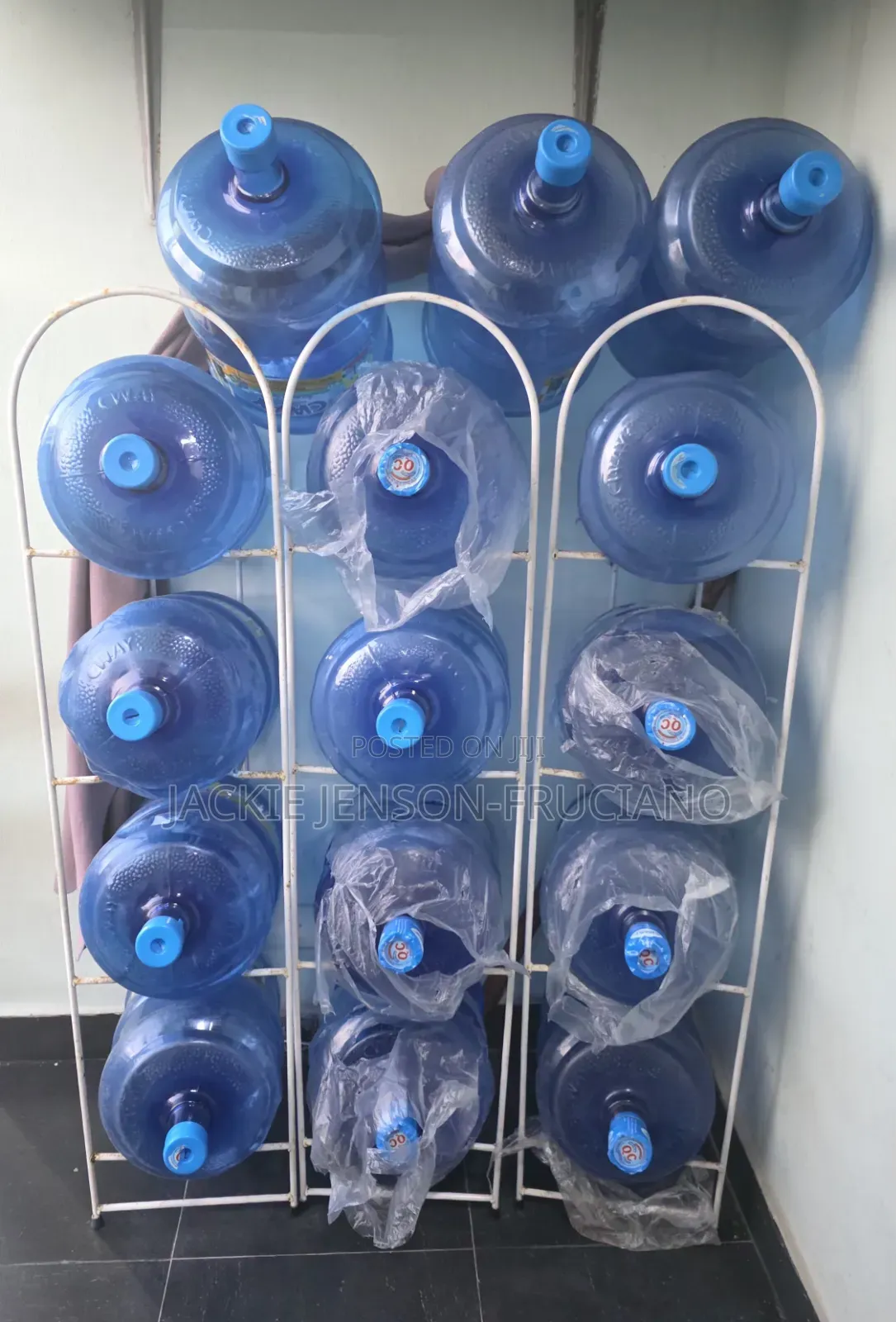 Cway Refill Bottles And Storage Rack