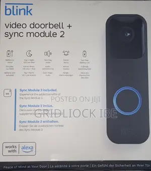 Blink Video Doorbell + Sync Module 2