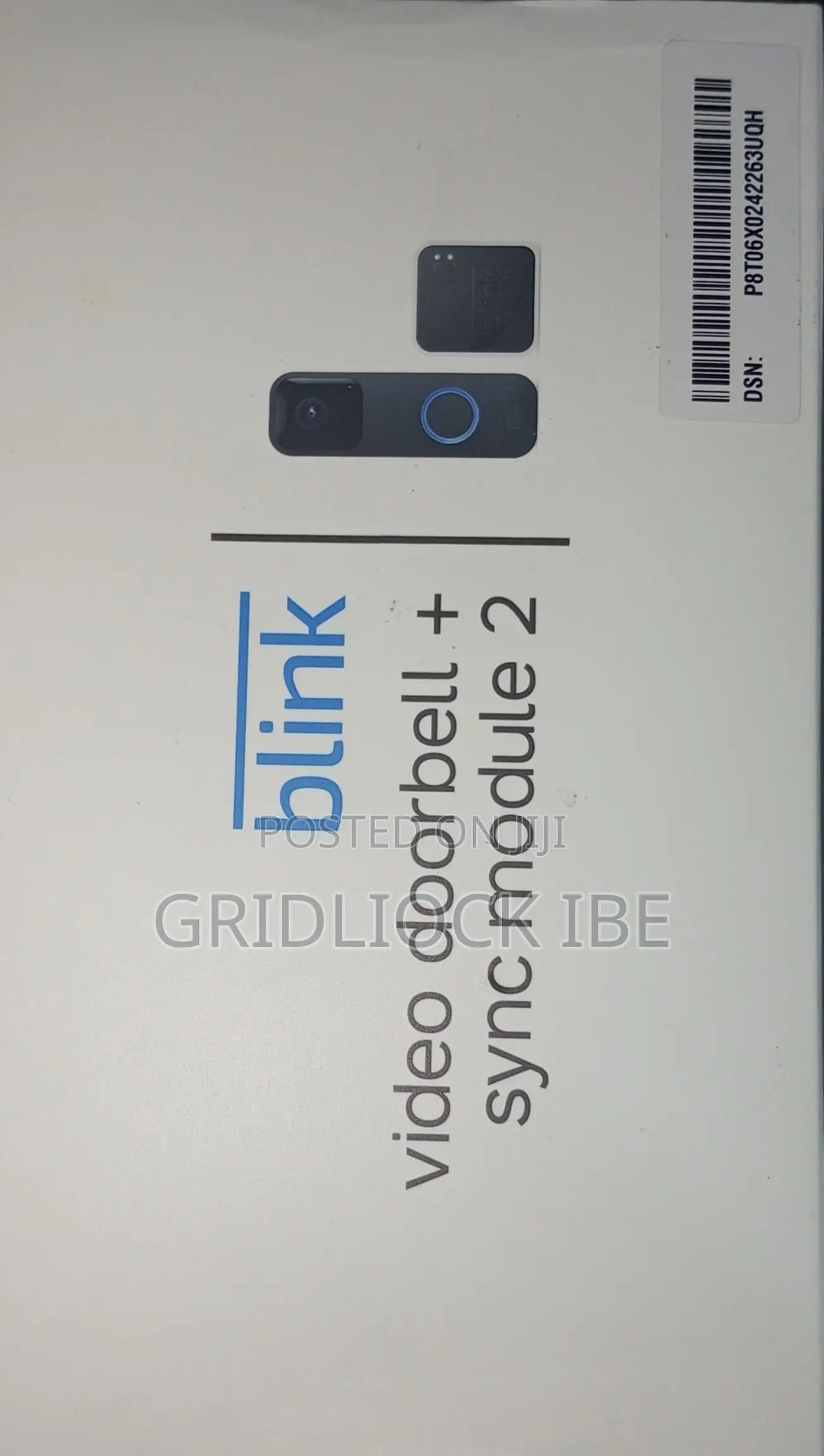 Blink Video Doorbell + Sync Module 2