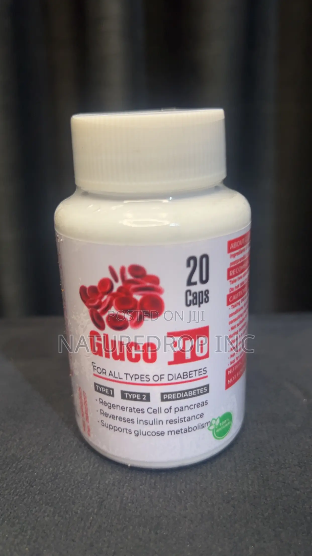 Gluco Pro Herbal Supplement (Buy 2 Get 1 Free)