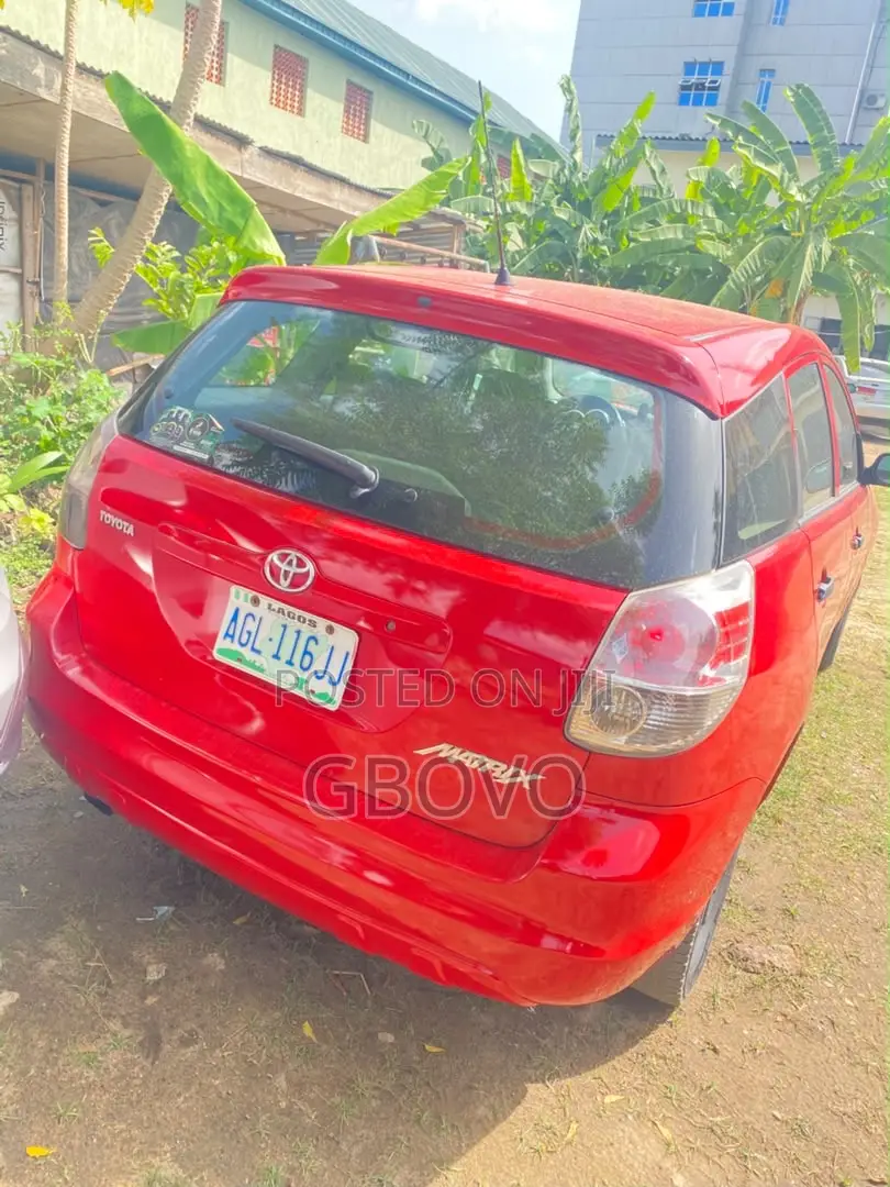 Toyota Matrix 2006 Red